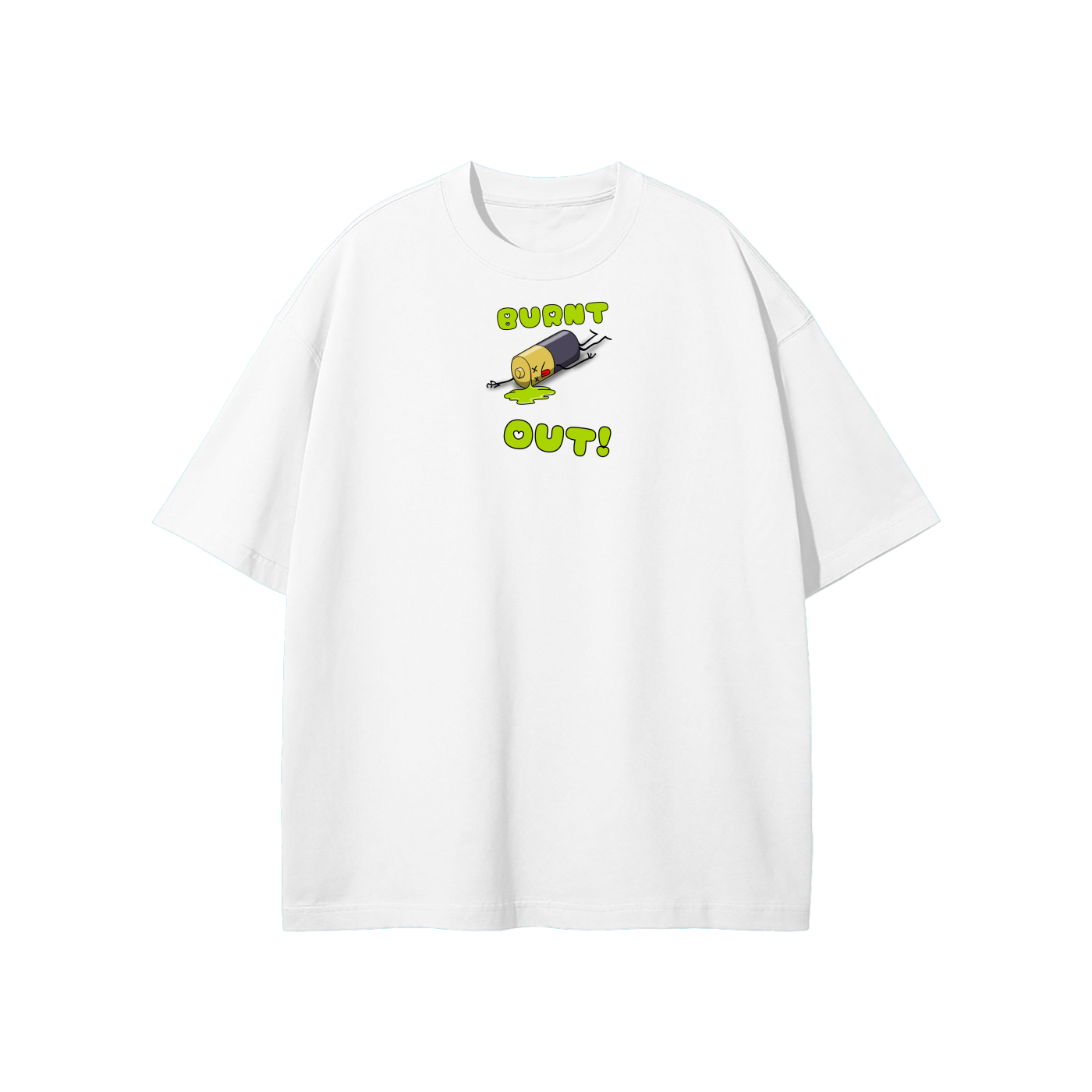 Burnt Out Streetwear Heavyweight Loose Fit T-Shirt