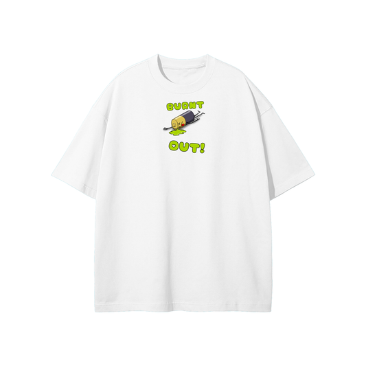 Burnt Out Streetwear Heavyweight Loose Fit T-Shirt