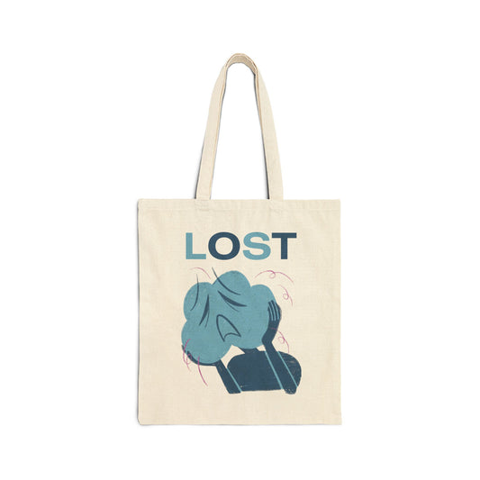 Lost Cotton Canvas Tote Bag