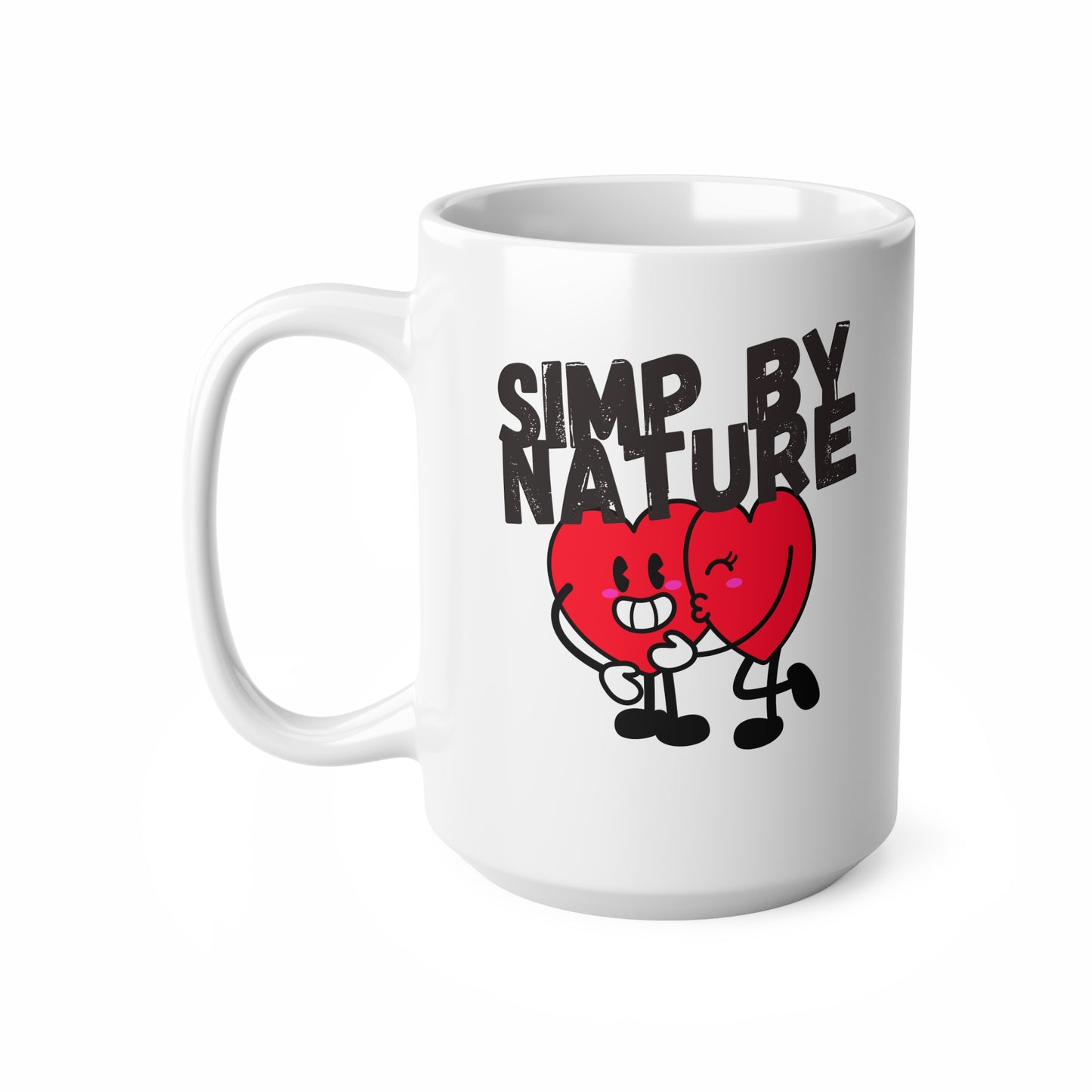 Simp By Nature Ceramic Coffee Cup, 15oz