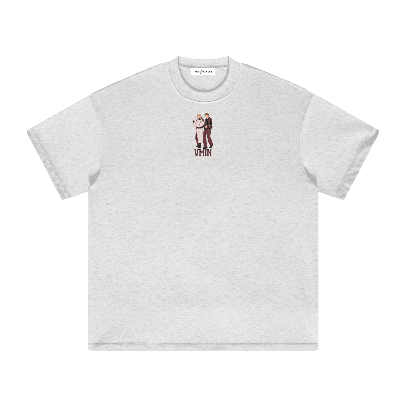 VMin (Taehyung & Jimin BTS World Cup) Heavyweight Earth Tone T-Shirt