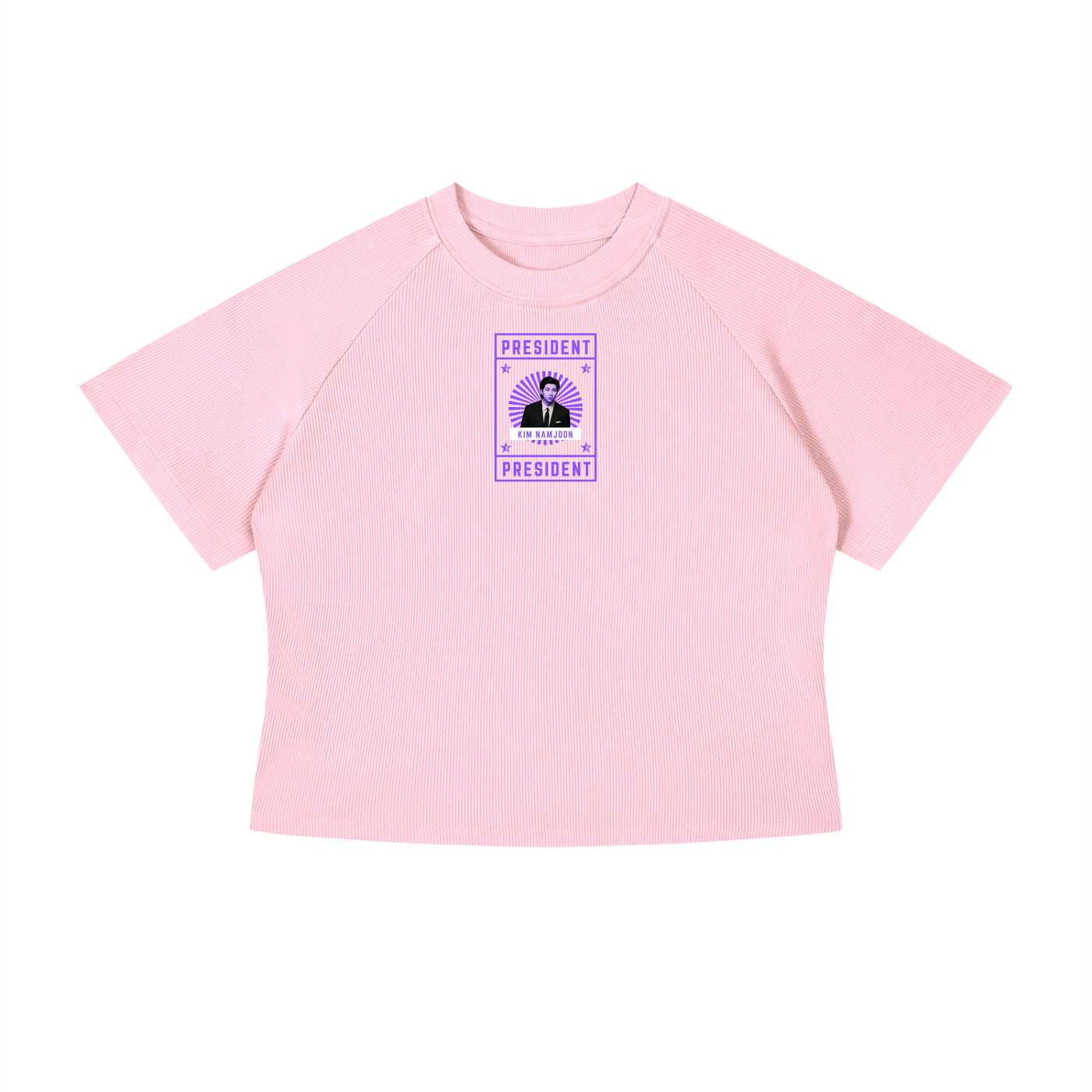 President Kim Namjoon Crop T-Shirt