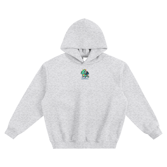 I'm More Of A Dragon Type Of Girl (1) Fleeced Boxy Hoodie