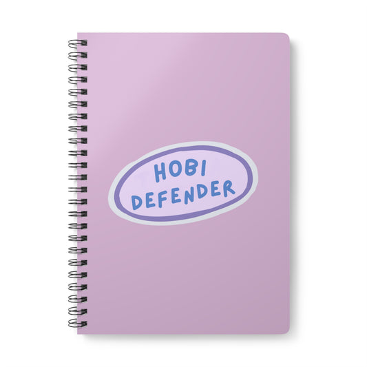 Hobi Defender Wirobound Softcover Notebook, A5