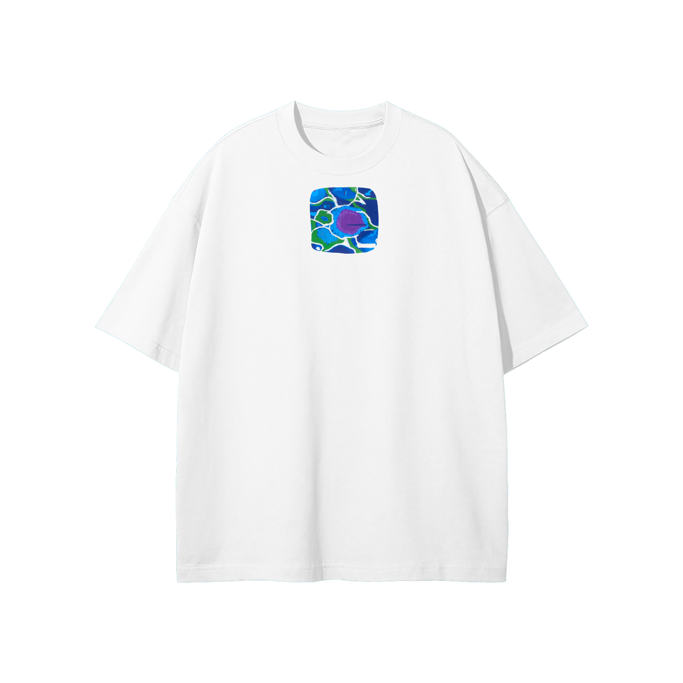 Microscope Invasion Streetwear Heavyweight Loose Fit T-Shirt