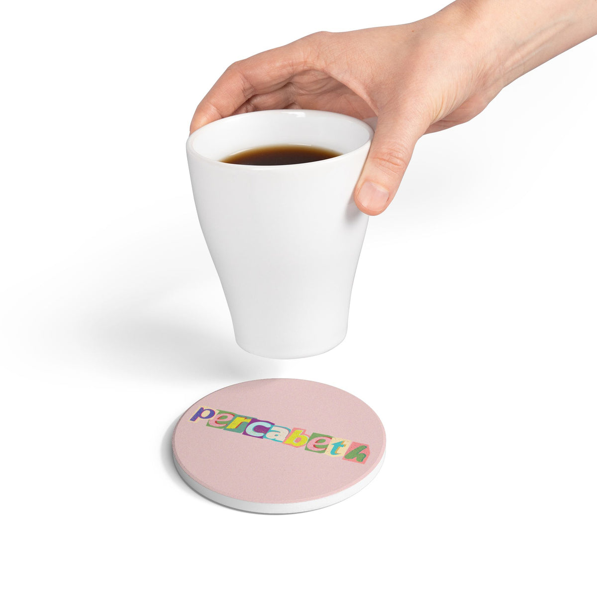 Percabeth Scrap (Percy Jackson) Ceramic Coaster