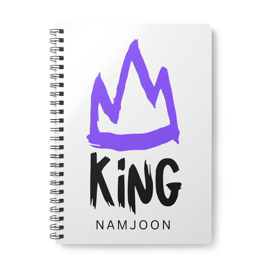 King Namjoon Wirobound Softcover Notebook, A5