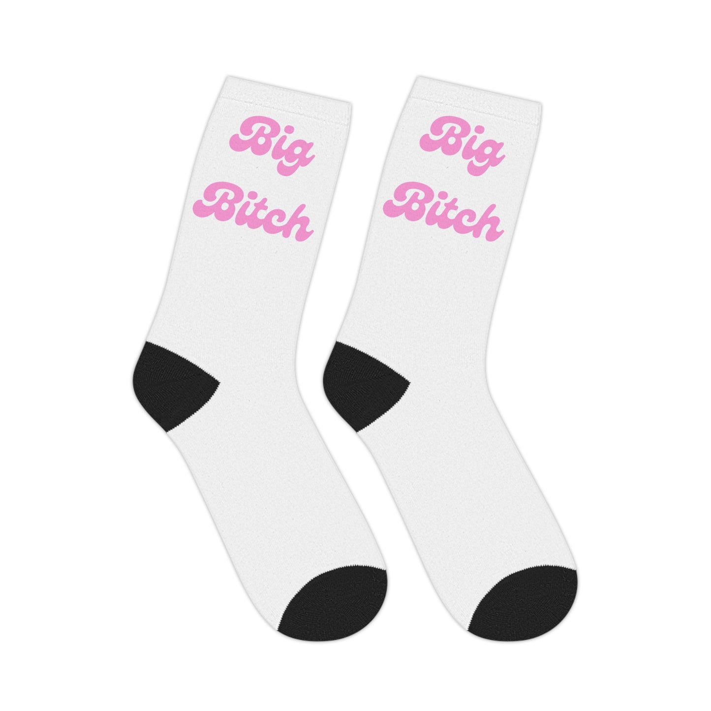 Big Bitch Mid-length Socks (Pink)