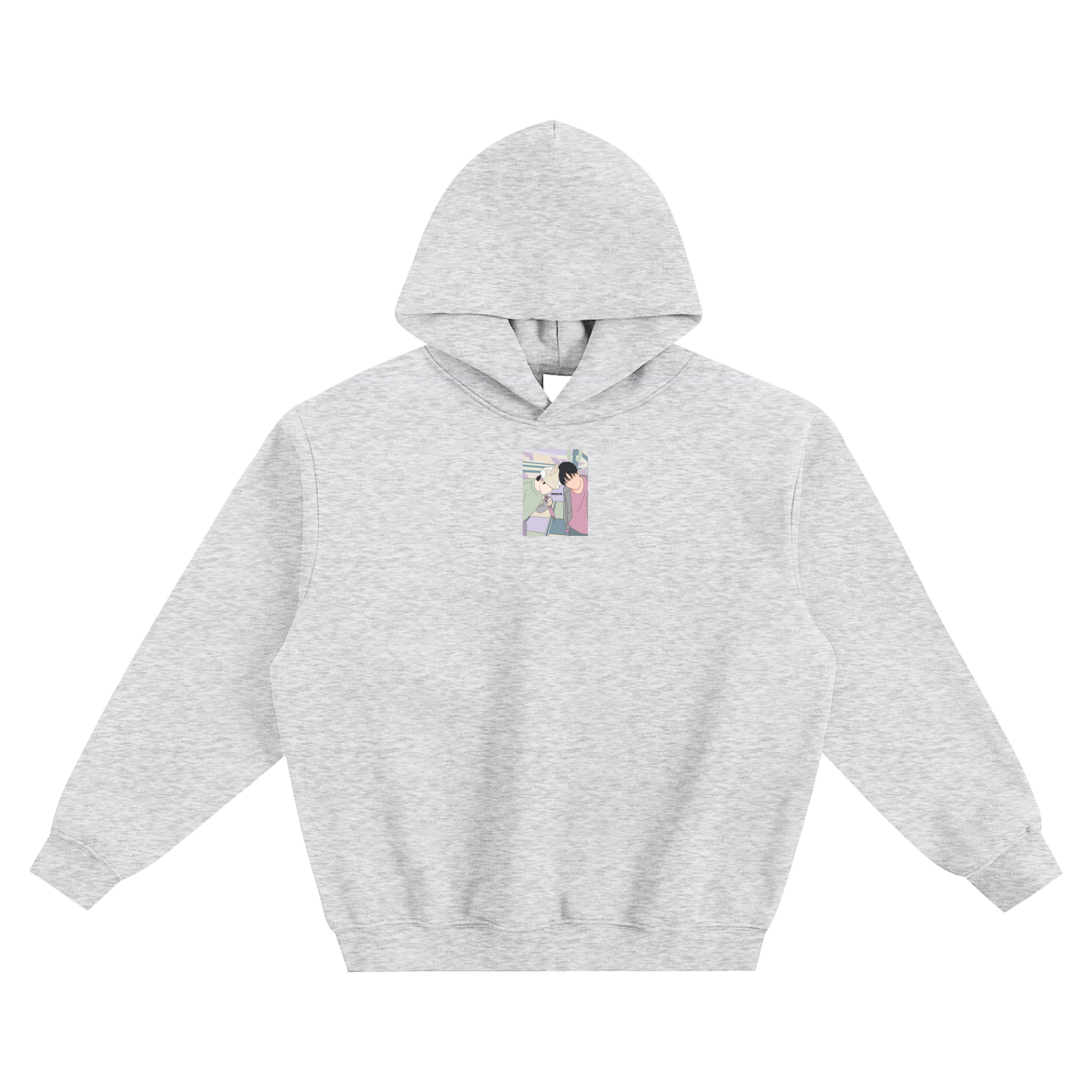 Jinkook (Jin & Jungkook) Fleeced Boxy Hoodie