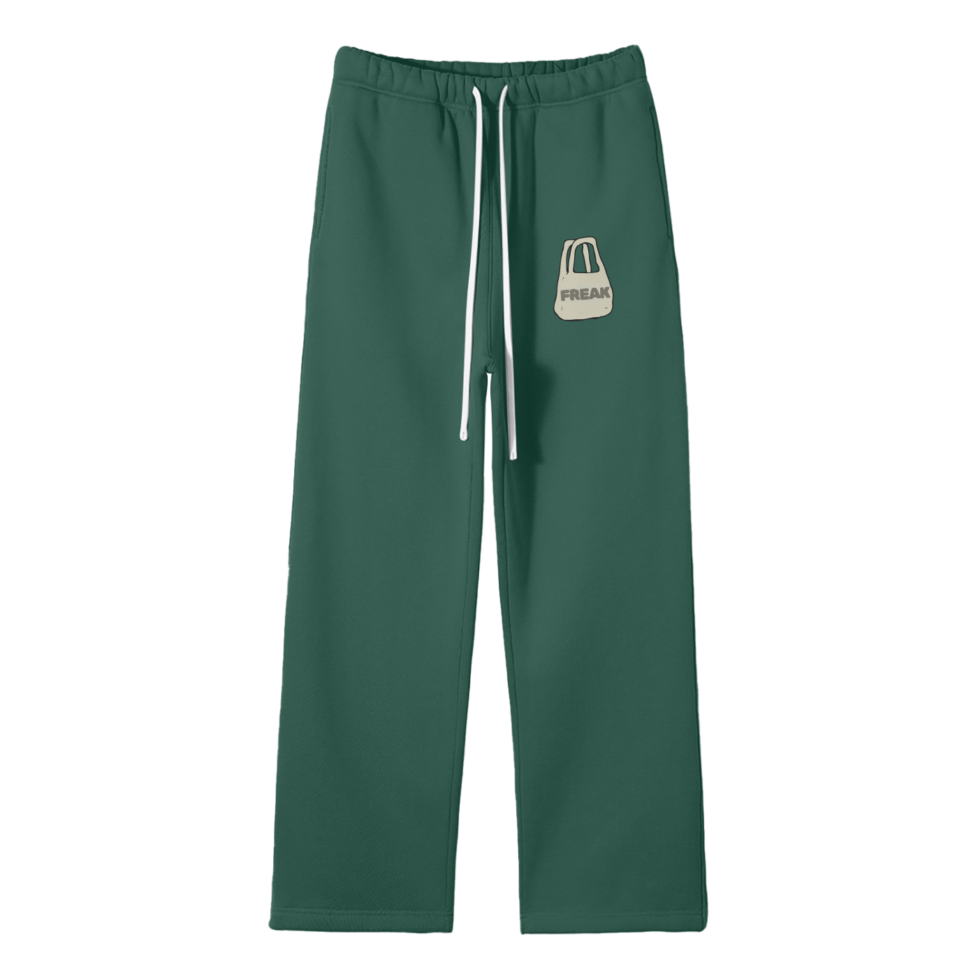 Freak Streetwear Fleece Straight Leg Pants