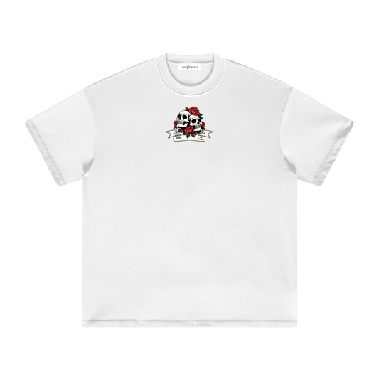 Ask Me What Romance I'm Reading (Skull) Heavyweight T-Shirt