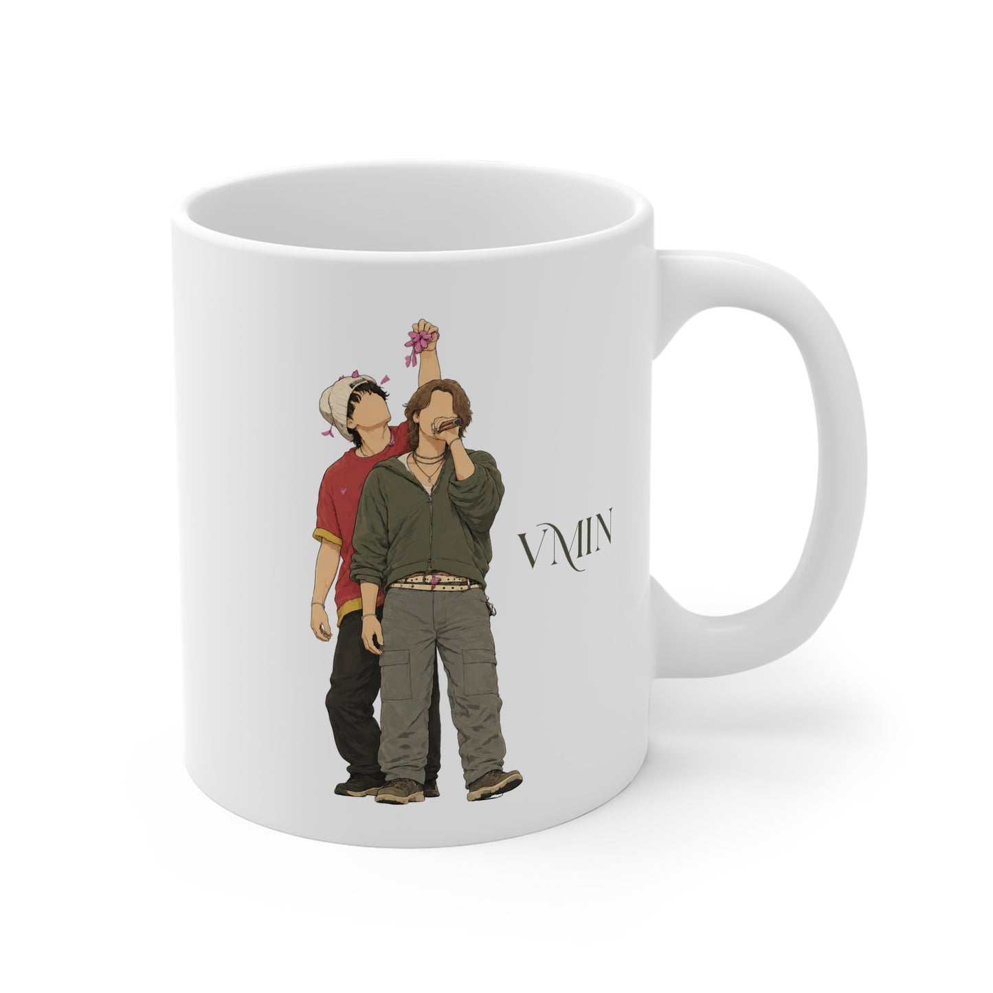VMin (Taehyung & Jimin BTS Arirang Tour) 11oz White Mug