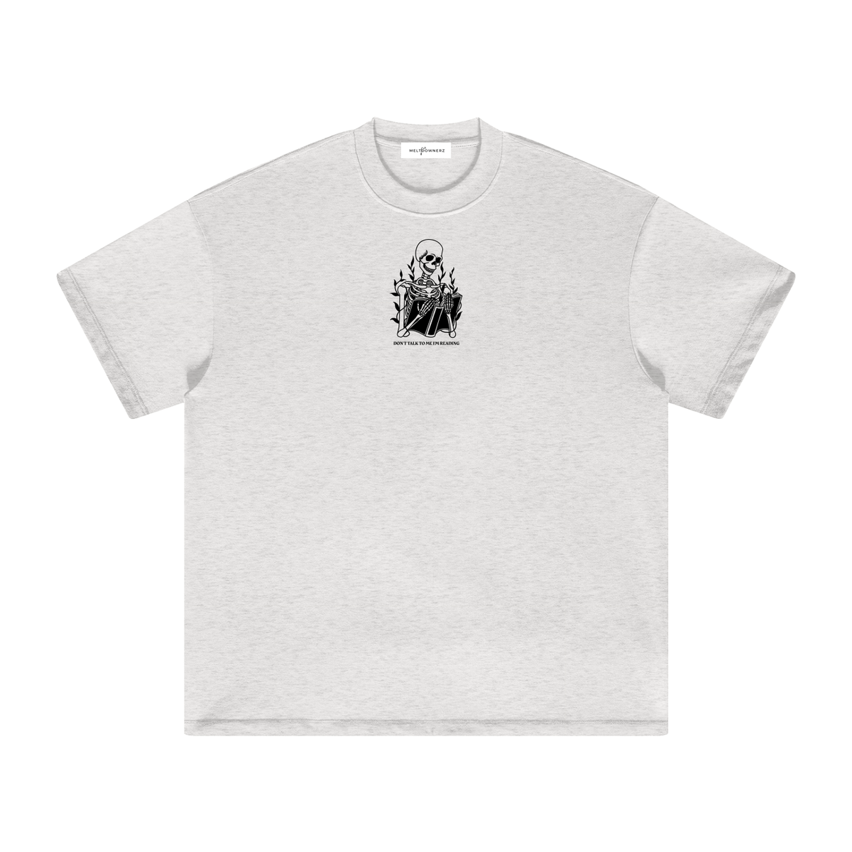 Don't Talk To Me I'm Reading (Skeleton) Heavyweight T-Shirt