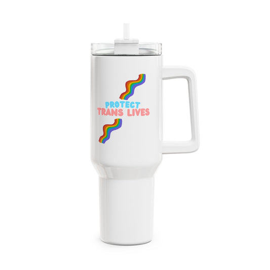 Protect Trans Lives (1) Tumbler, 40oz