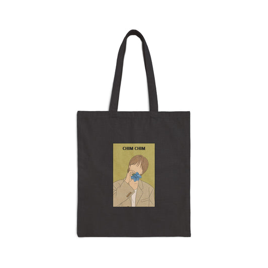 Chim Chim (Jimin) Cotton Canvas Tote Bag