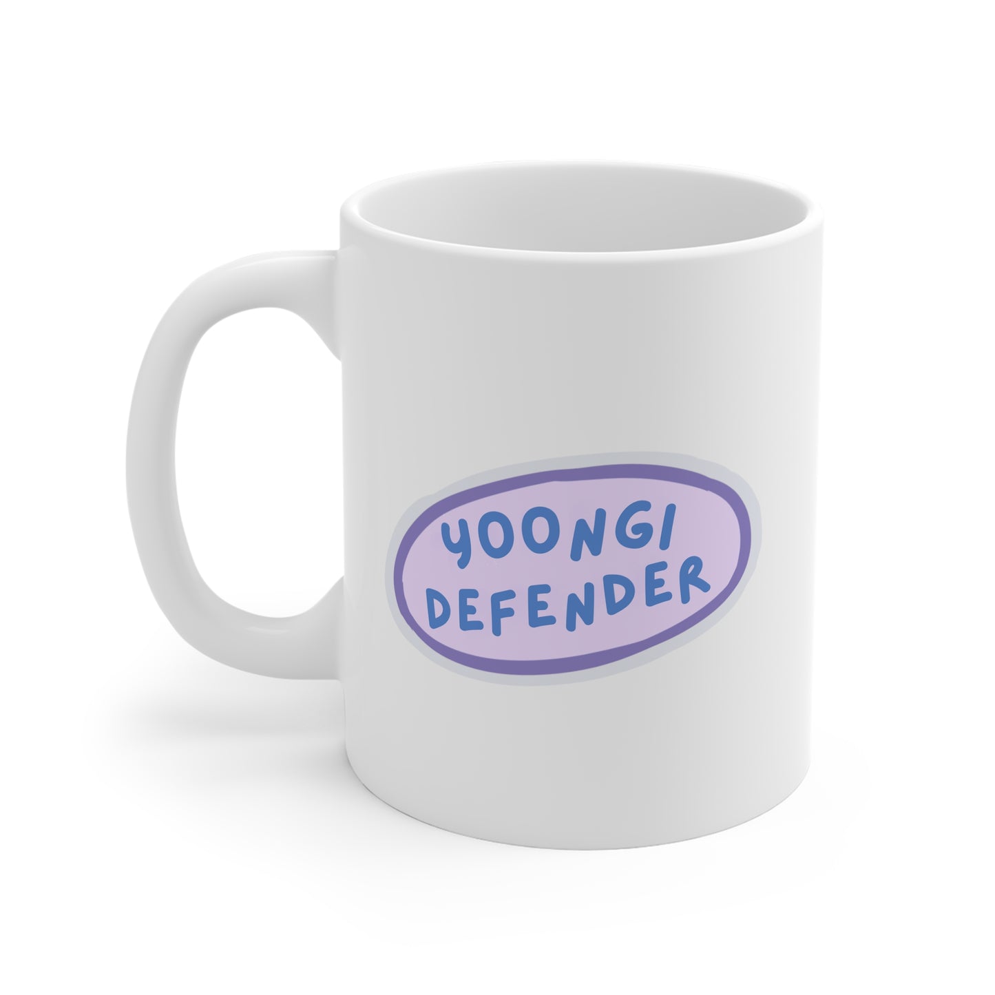 Yoongi Defender 11oz White Mug