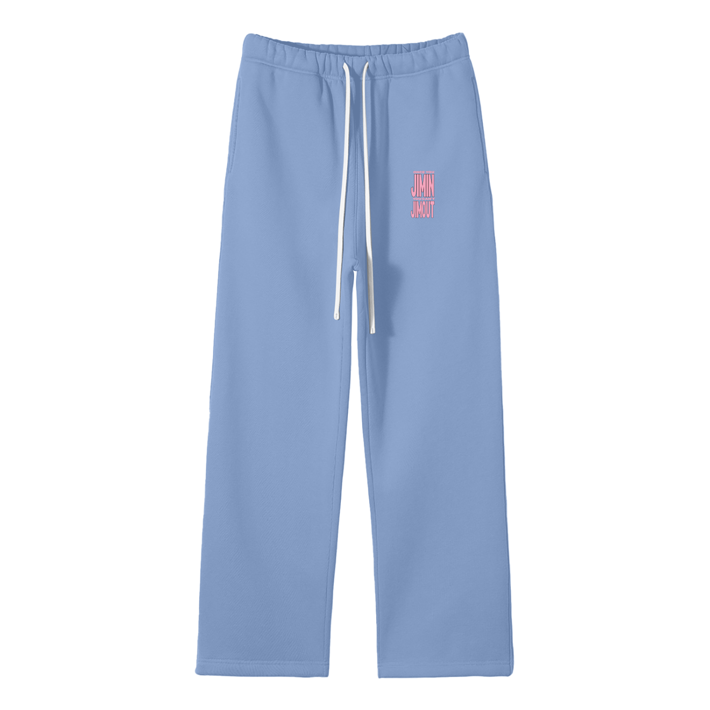 Once You Jimin You Can't Jimout Streetwear Fleece Straight Leg Pants