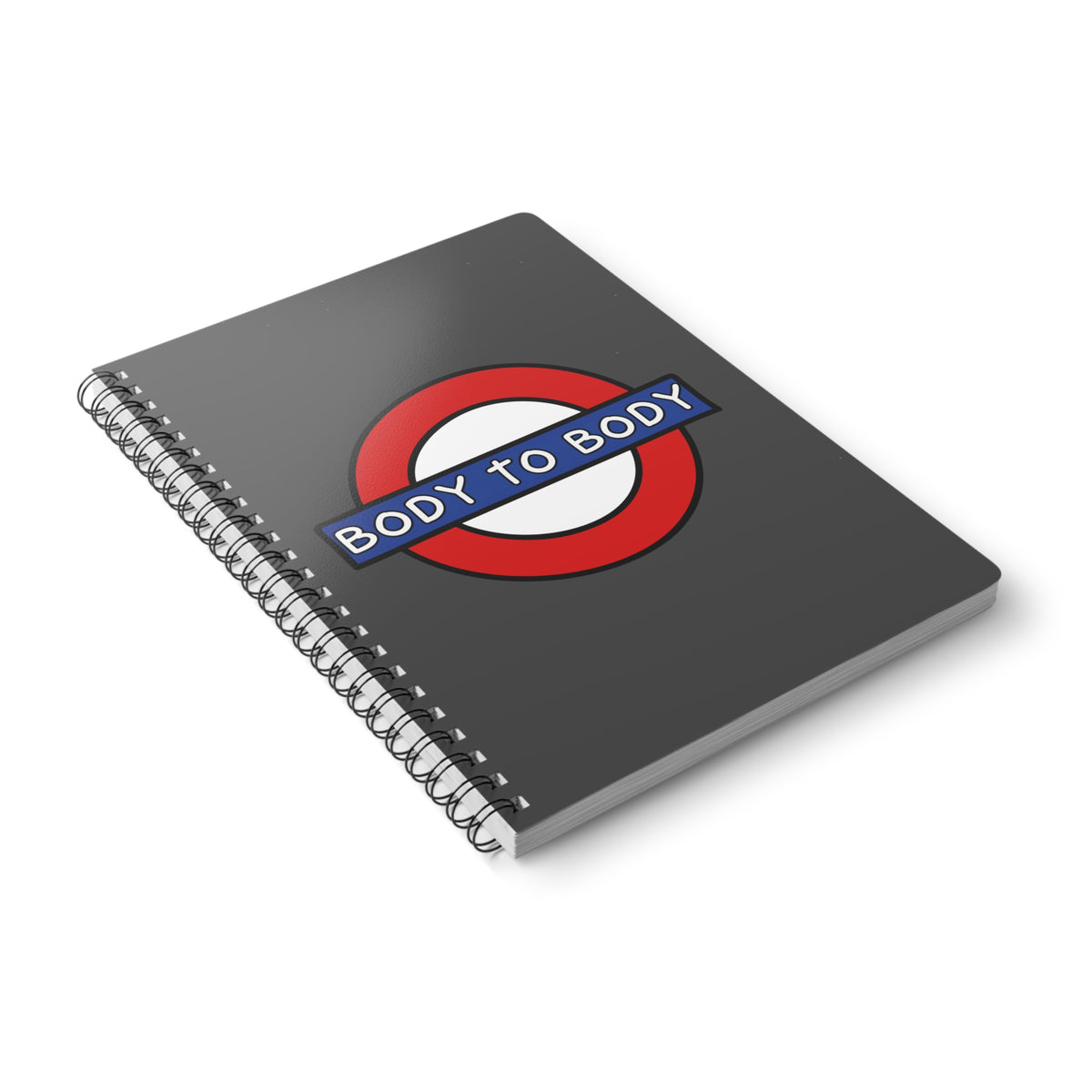 Body To Body (Underground) Wirobound Softcover Notebook, A5