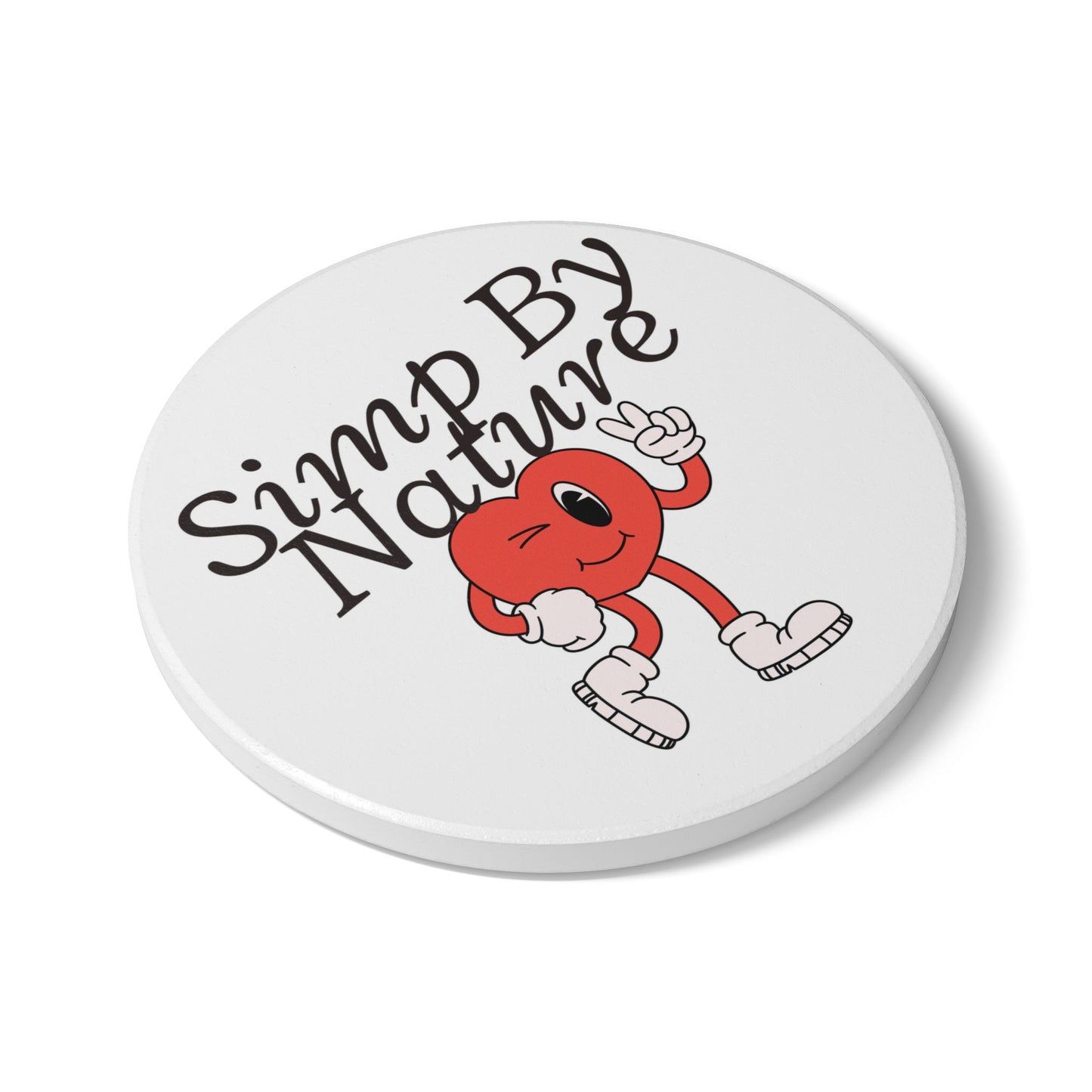 Simp By Nature Ceramic Coaster
