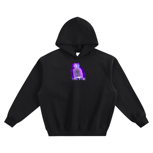 TaeTae (V Purple) Fleeced Boxy Hoodie
