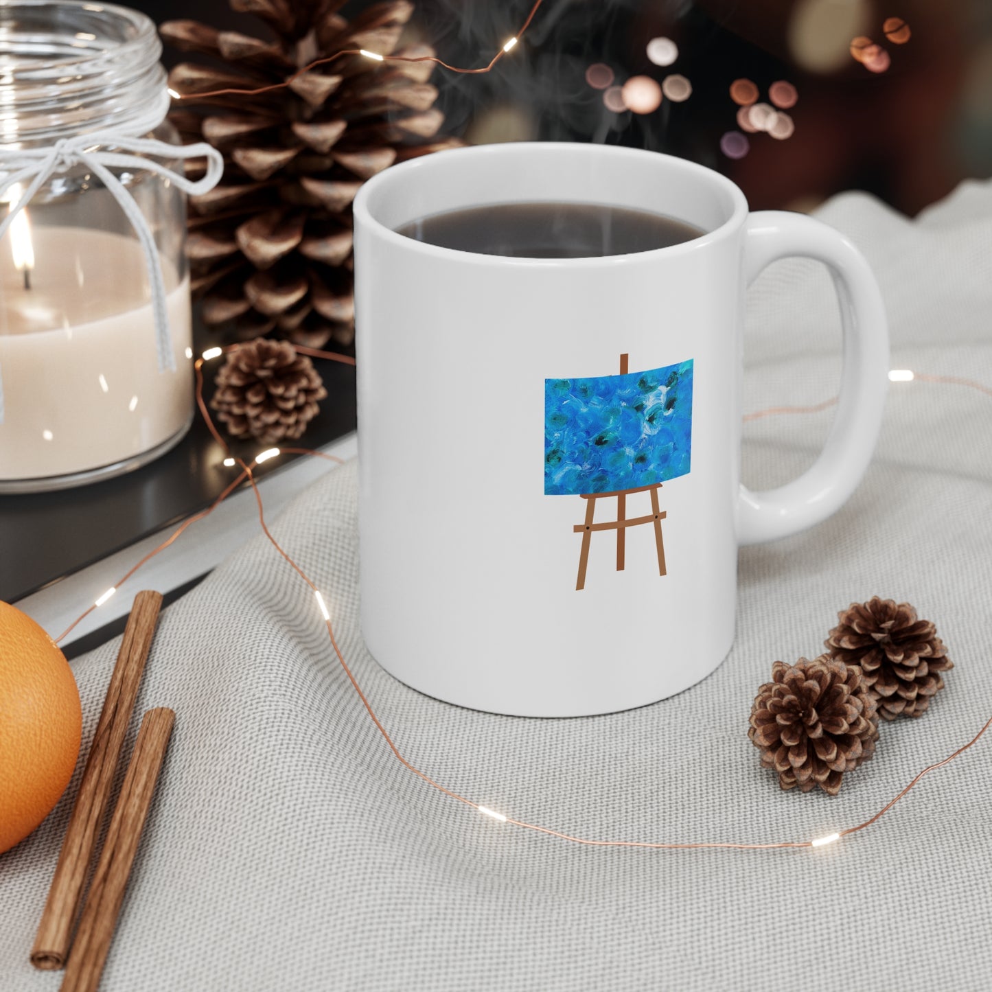 Bien (Easel) 11oz White Mug