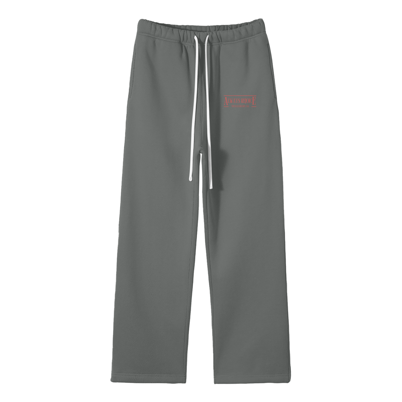 Always Rejoice Streetwear Fleece Straight Leg Pants