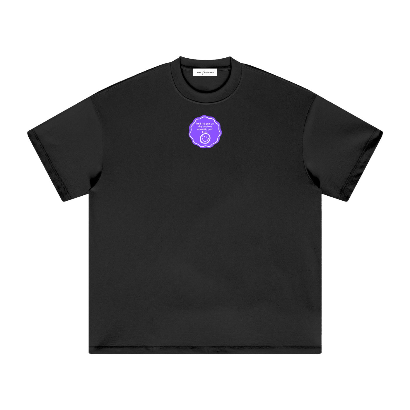 Don't Let Your Job Stop You From Devouring Your Books (Badge) Heavyweight T-Shirt