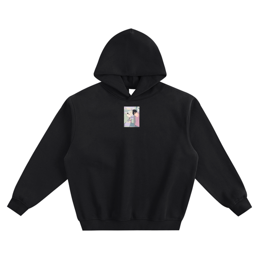 Jinkook (Jin & Jungkook) Fleeced Boxy Hoodie