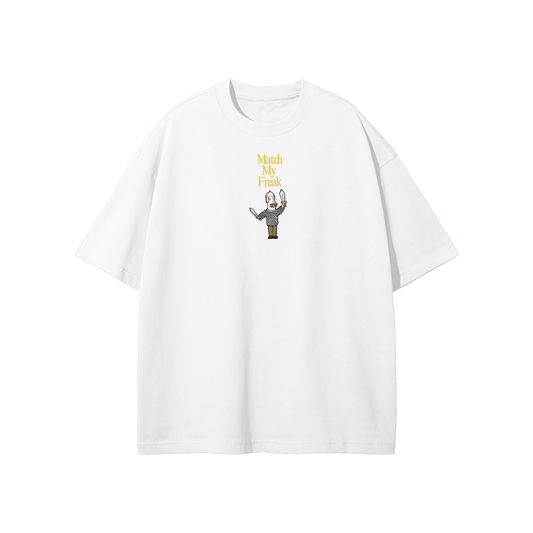Match My Freak (Sword) Streetwear Heavyweight Loose Fit T-Shirt