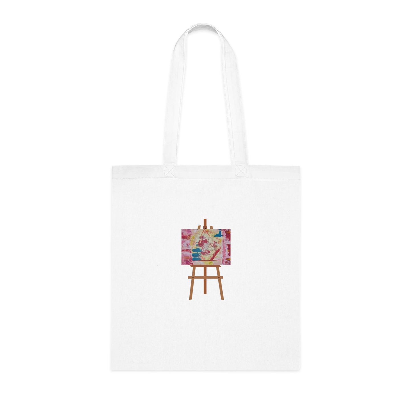 Obstruct (Easel) Cotton Tote