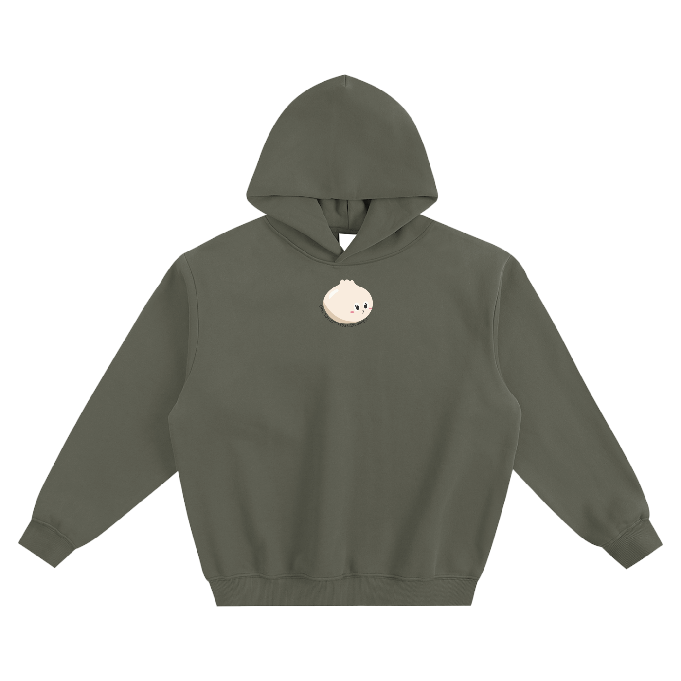 Once You Jimin You Can't Jimout (Mochi) Fleeced Boxy Hoodie