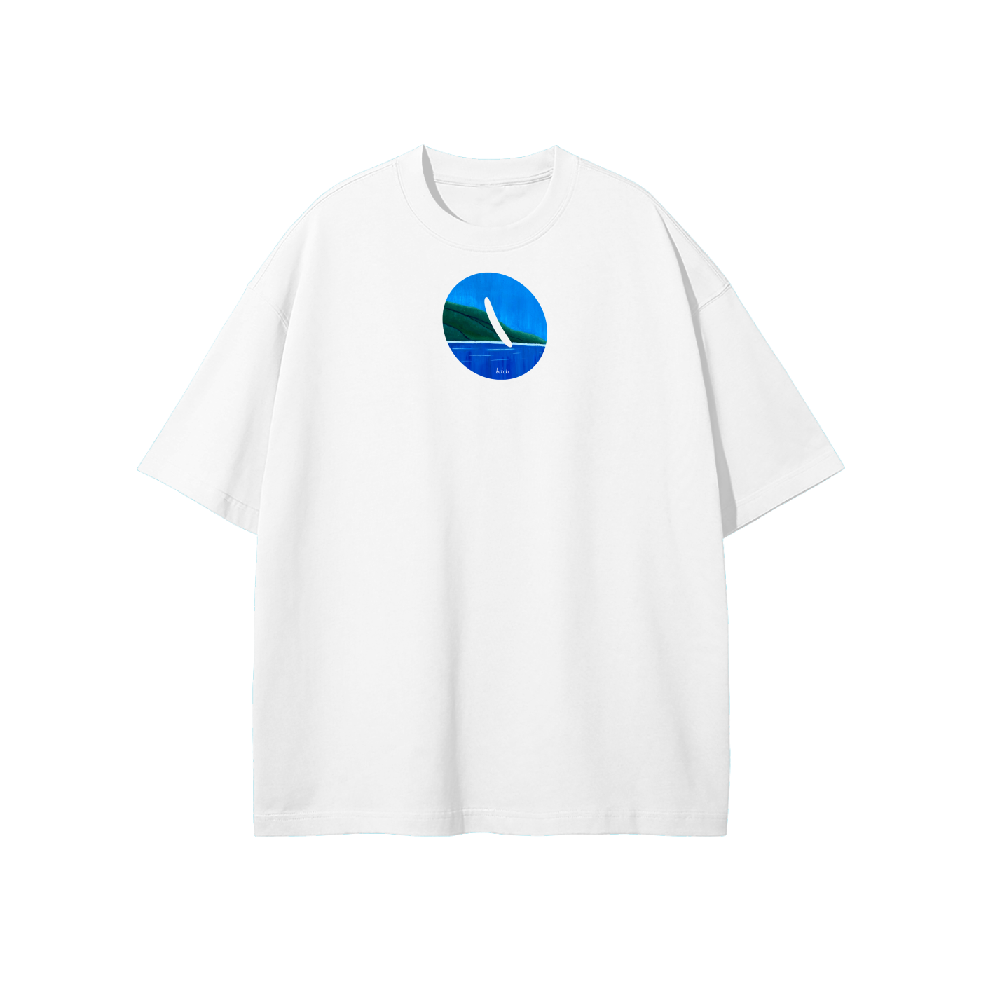 Life's A Bitch Streetwear Heavyweight Loose Fit T-Shirt