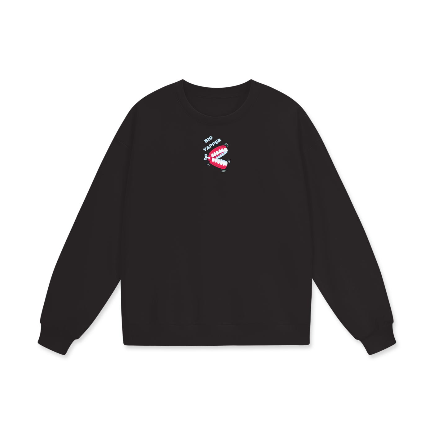 Big Yapper (Chatter) Heavyweight Drop Shoulder Oversized Fleece Sweatshirt