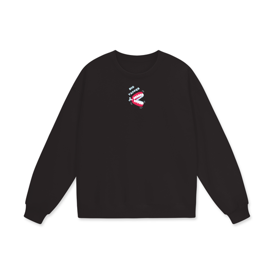Big Yapper (Chatter) Heavyweight Drop Shoulder Oversized Fleece Sweatshirt