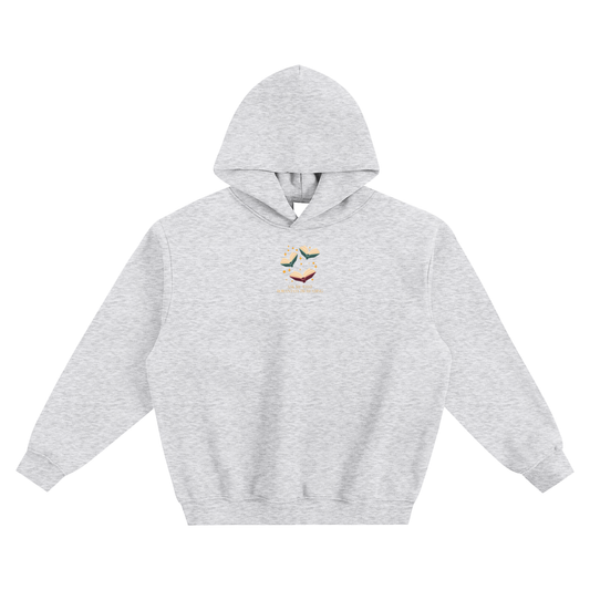 Ask Me What Romantasy I'm Reading Fleeced Boxy Hoodie