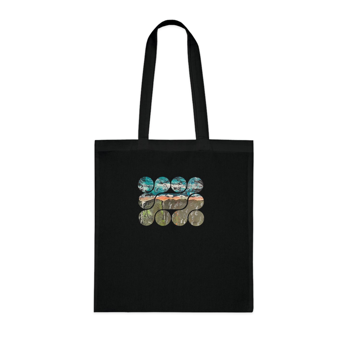 Vector Spectrum (Circular) Cotton Tote