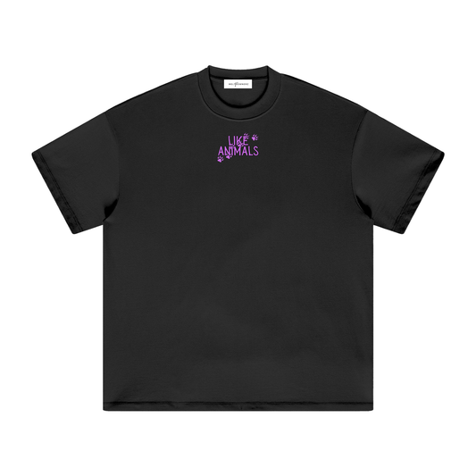 Like Animals BTS (Footprints) Heavyweight T-Shirt