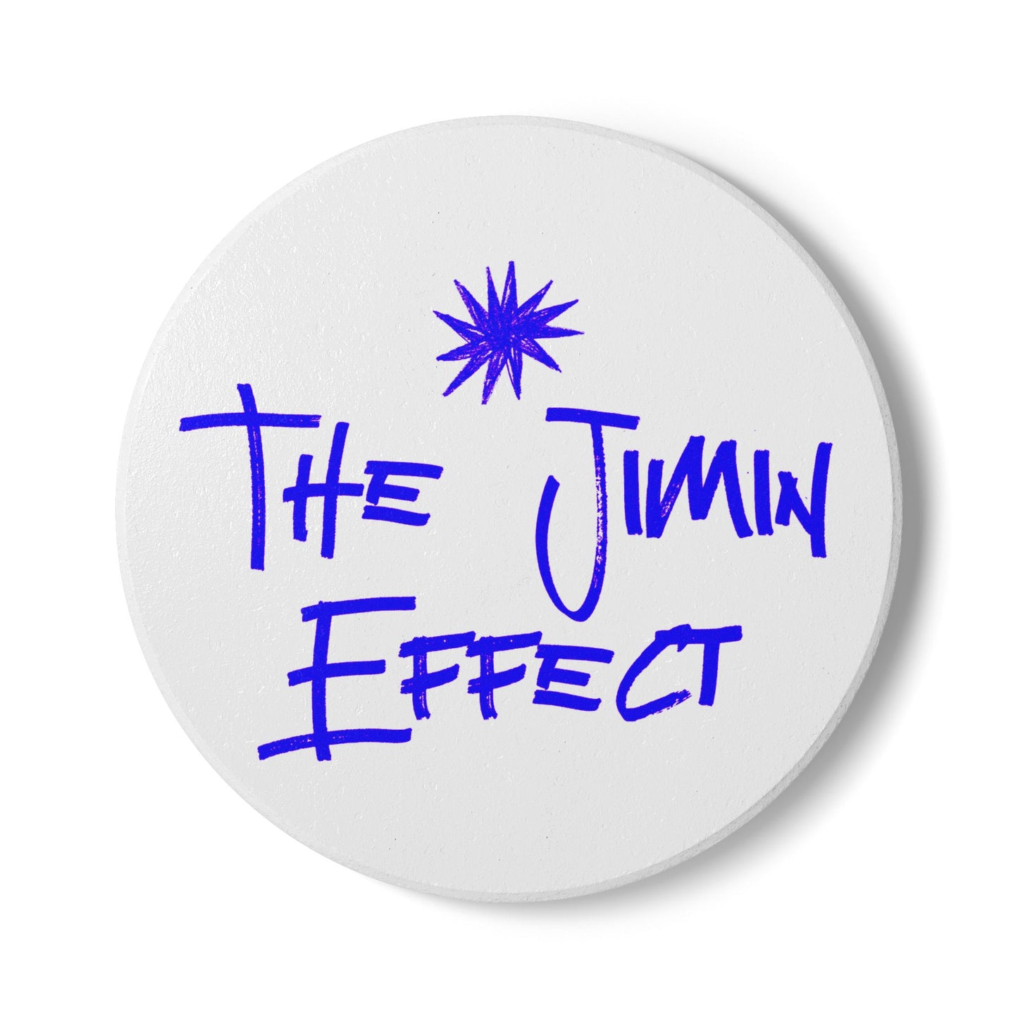 The Jimin Effect Ceramic Coaster