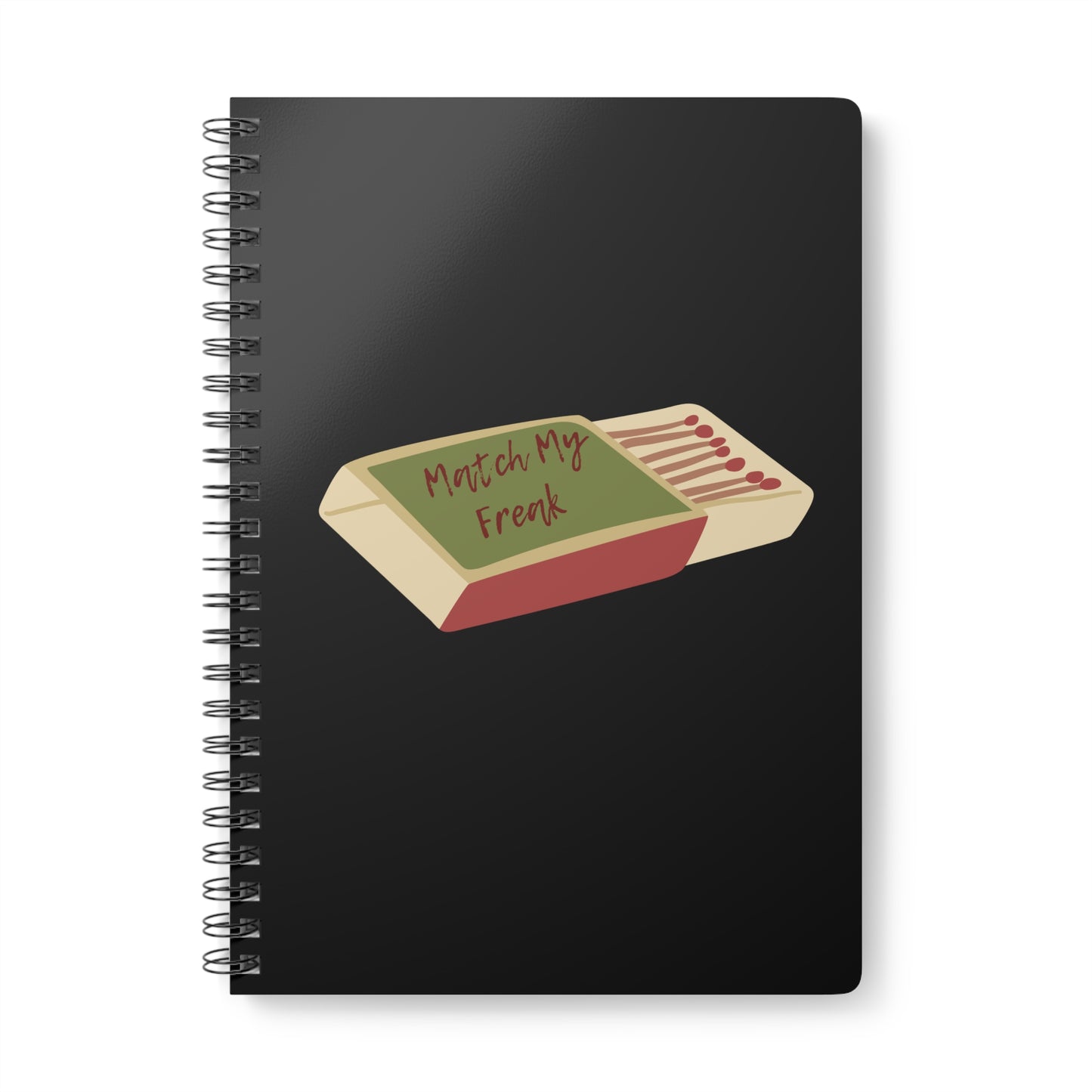 Match My Freak Wirobound Softcover Notebook, A5