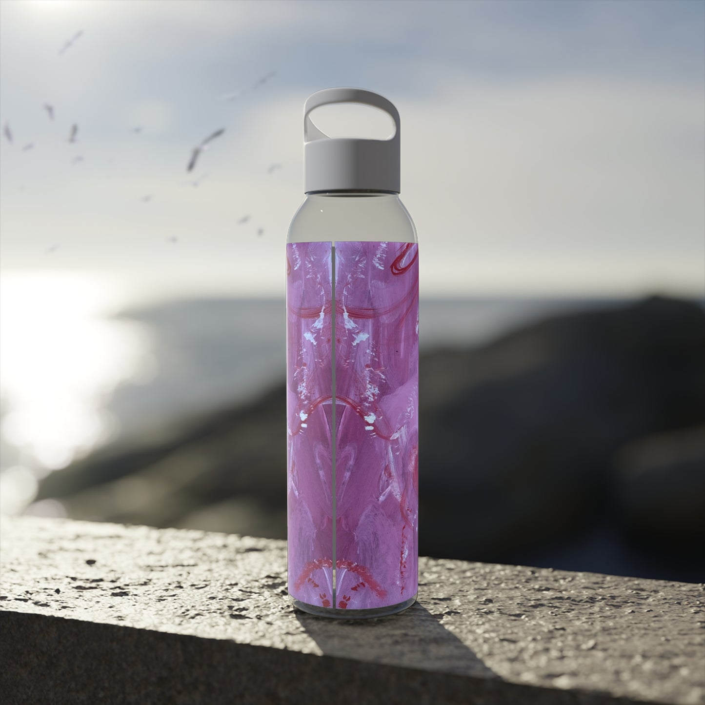 Bloody Romantic Sky Water Bottle
