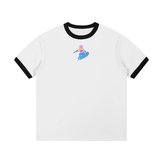 You're My Hope (Skater) Contrast Edge Ribbed Crewneck T-Shirt
