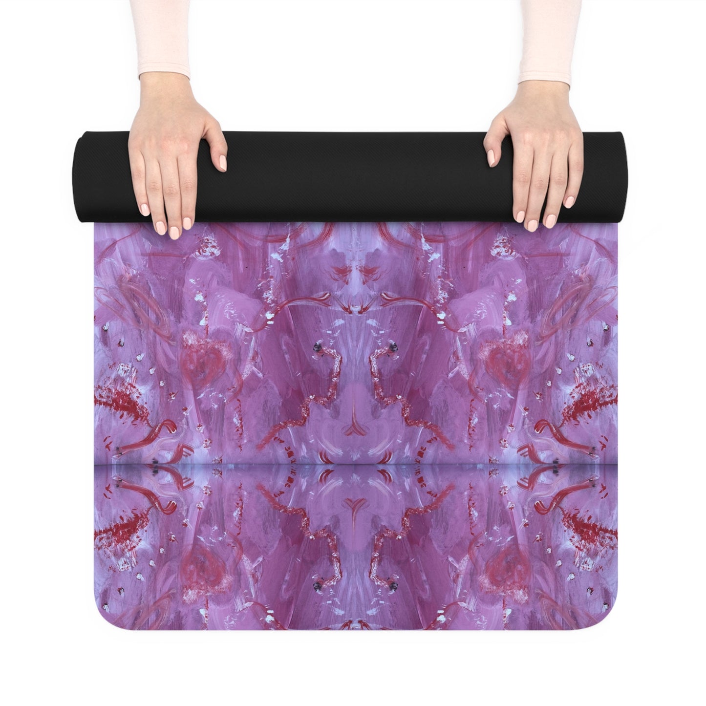 Bloody Romantic Rubber Yoga Mat