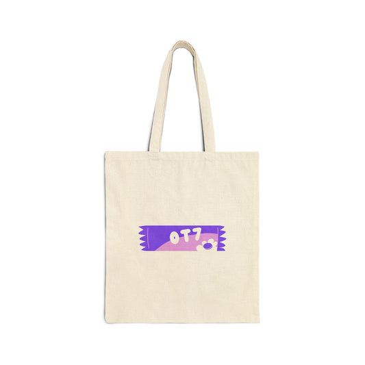 OT7 BTS Oreo Cotton Canvas Tote Bag