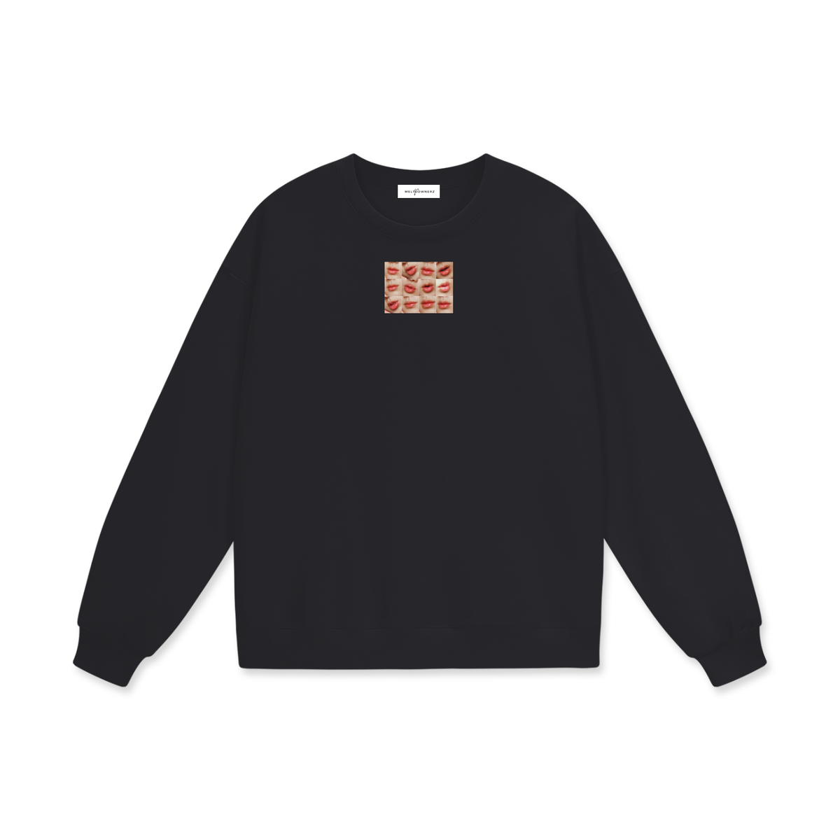 Jin's Lips Heavyweight Drop Shoulder Sweatshirt