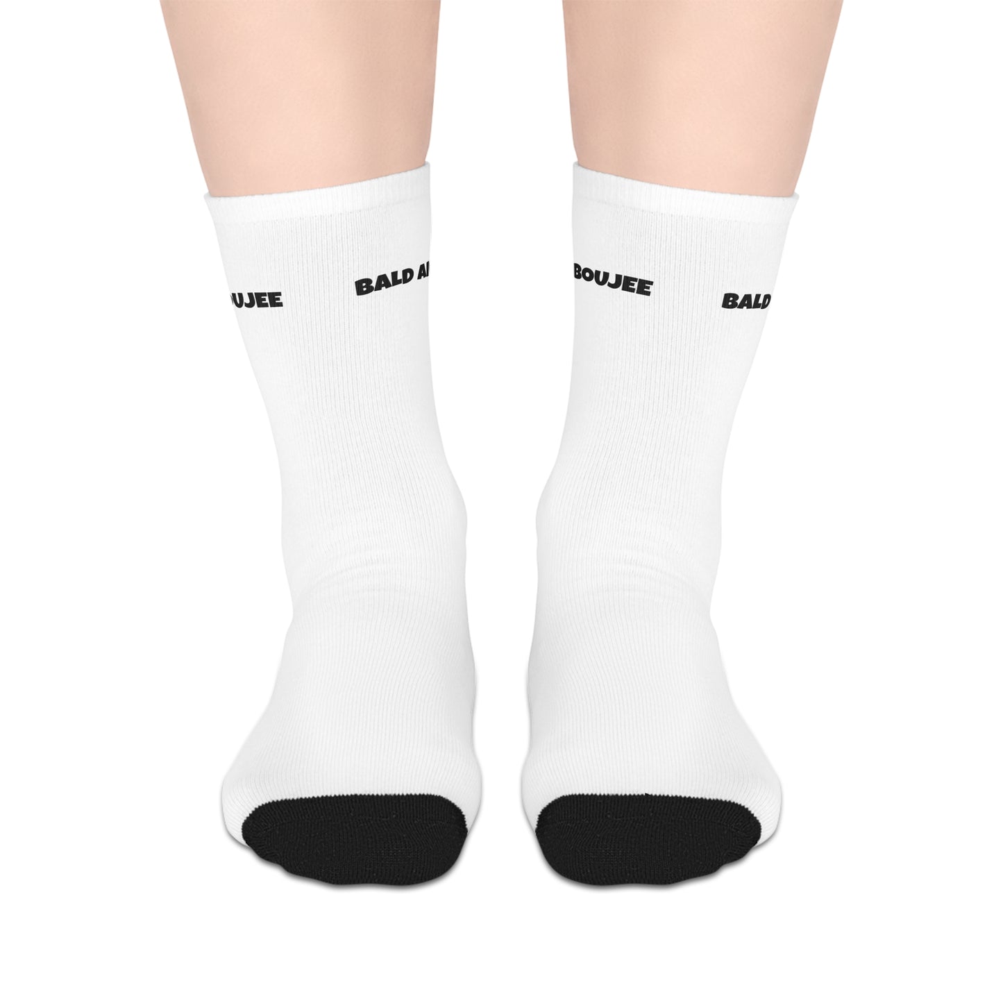 Bad And Boujee Mid-length Socks