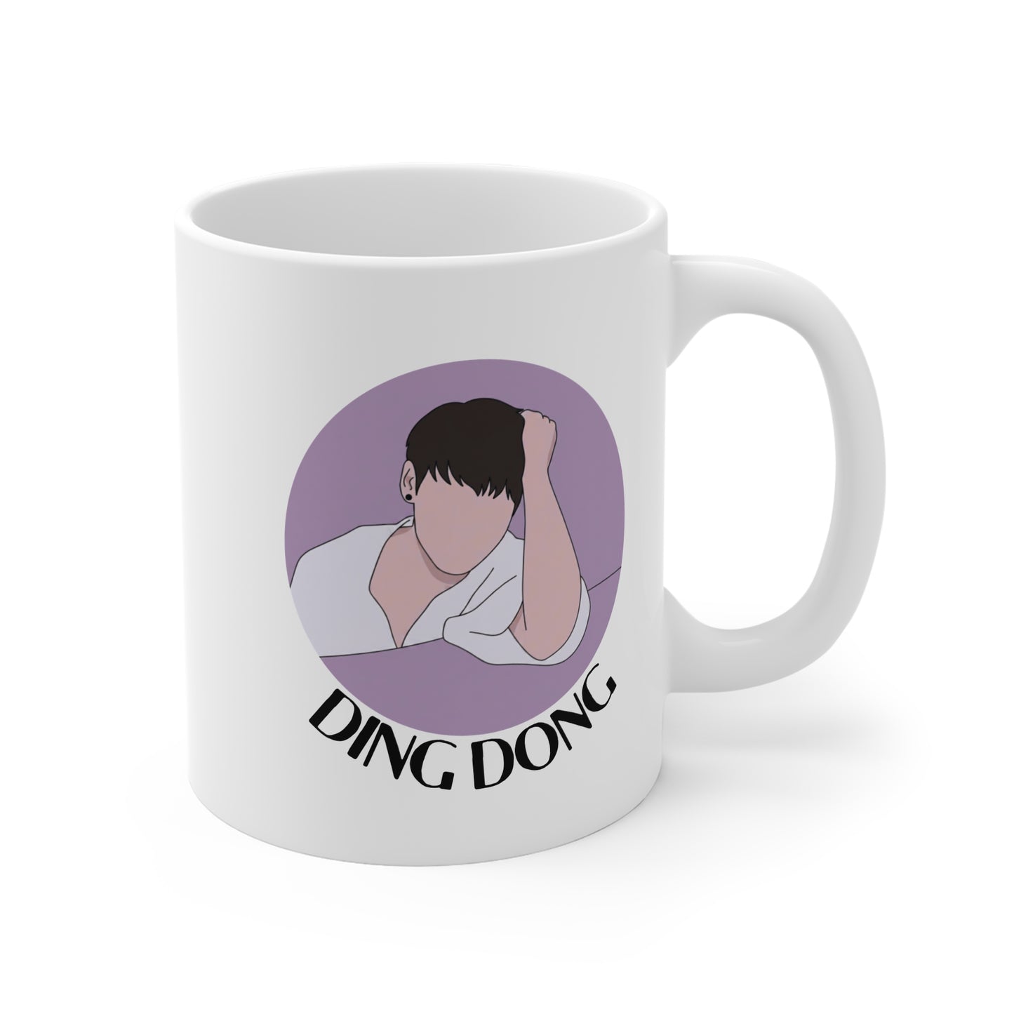 Ding Dong (Jungkook) 11oz White Mug