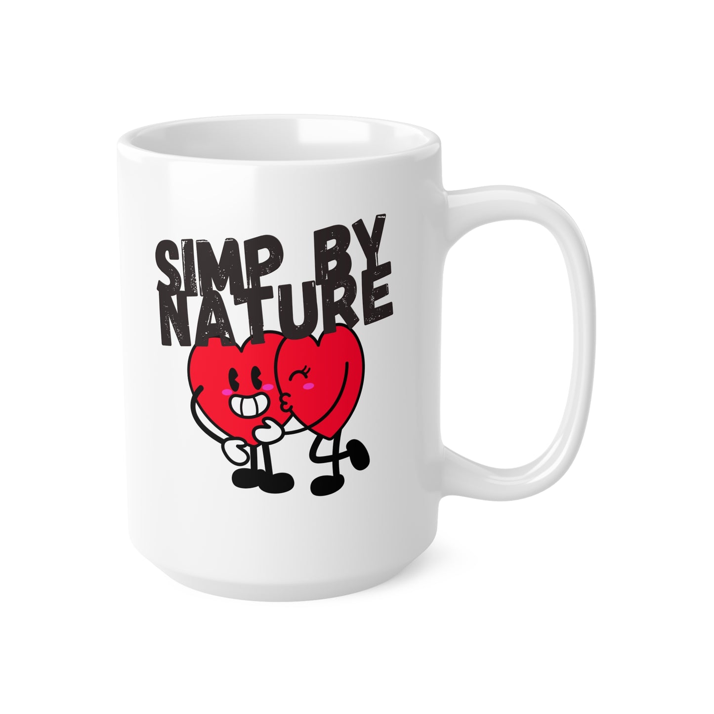 Simp By Nature Ceramic Coffee Cup, 15oz