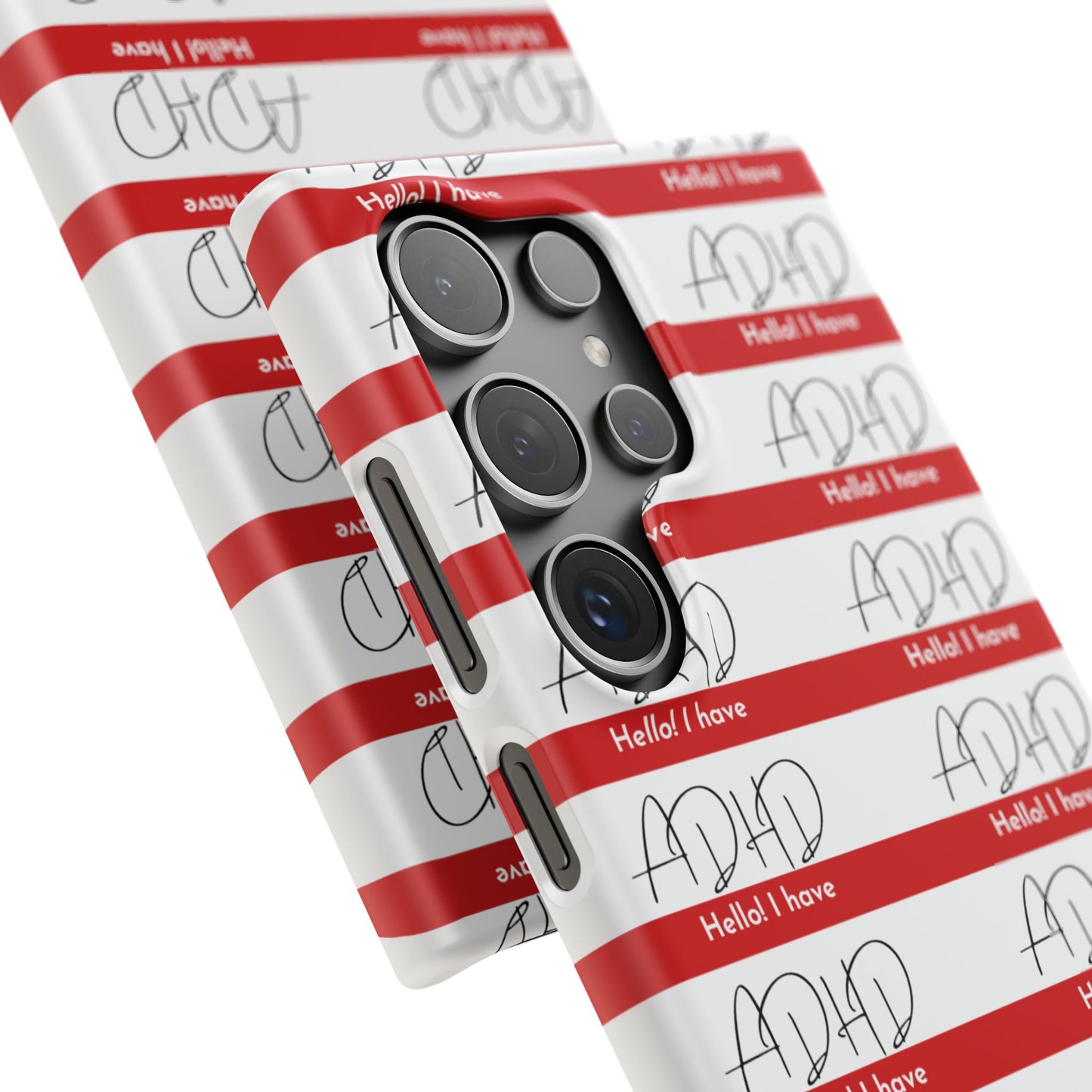 Hello I Have ADHD Snap Cases