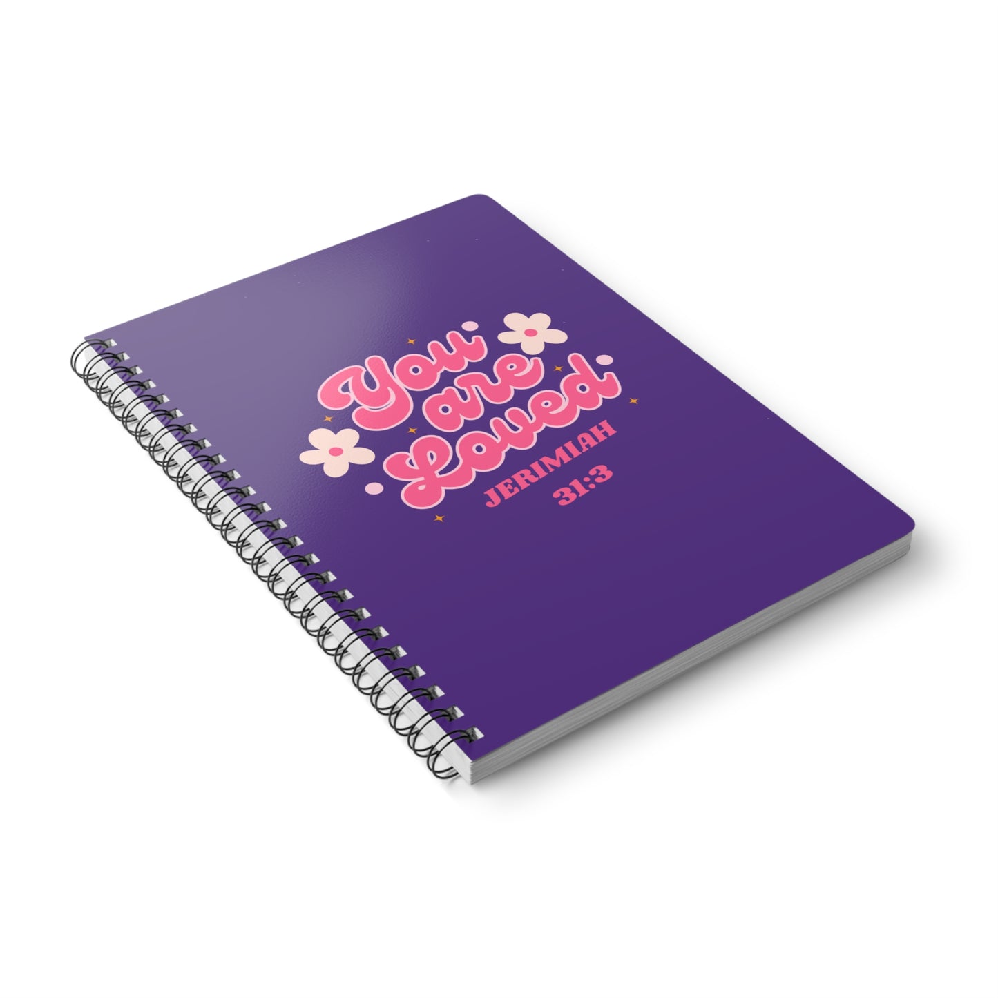 You Are Loved (1) Wirobound Softcover Notebook, A5