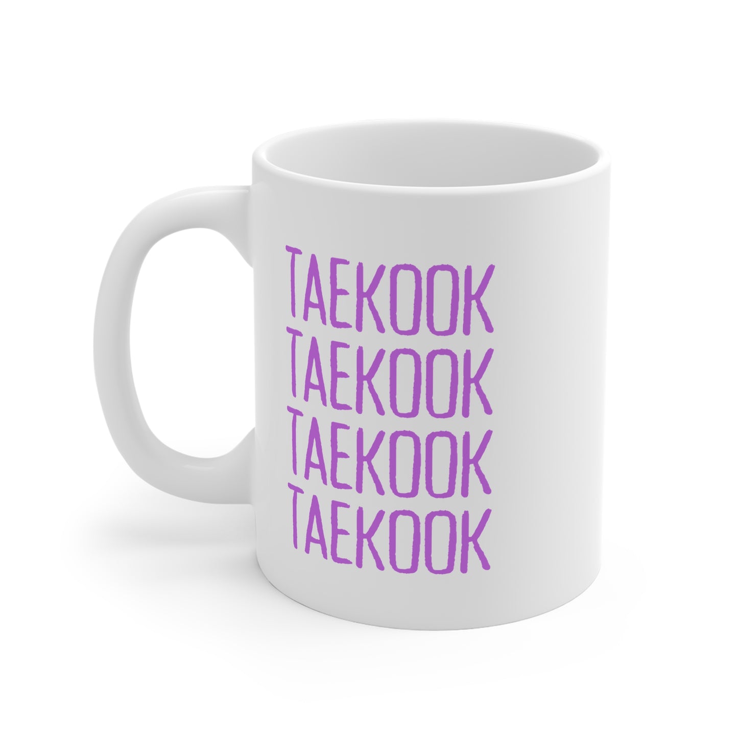 Taekook (Taehyung & Jungkook x 4) 11oz White Mug